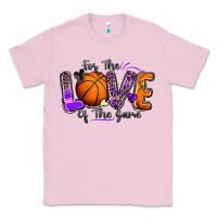 Bubblegum Pink for the love of the game basketball Classic Tee - Zillion Design Studio
