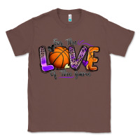 Chestnut for the love of the game basketball Classic Tee - Zillion Design Studio