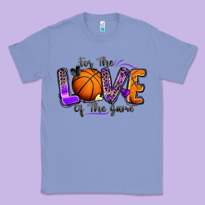 Classic Tee for the love of the game basketball