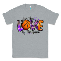 Heather Grey for the love of the game basketball Classic Tee - Zillion Design Studio