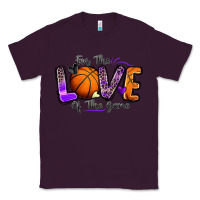 Plum for the love of the game basketball Classic Tee - Zillion Design Studio