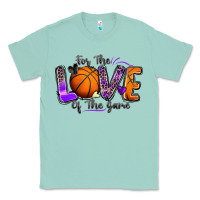 Seafoam for the love of the game basketball Classic Tee - Zillion Design Studio