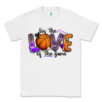 White for the love of the game basketball Classic Tee - Zillion Design Studio
