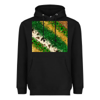 Black St. Patrick's Day leopard cowhide glitter tumbler Heavyweight Hoodie - Neo Western