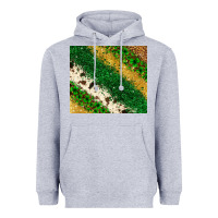 Heather Grey St. Patrick's Day leopard cowhide glitter tumbler Heavyweight Hoodie - Neo Western
