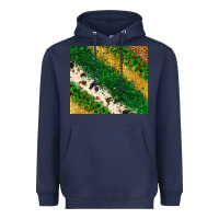 Navy St. Patrick's Day leopard cowhide glitter tumbler Heavyweight Hoodie - Neo Western