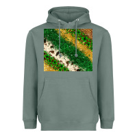 Sage St. Patrick's Day leopard cowhide glitter tumbler Heavyweight Hoodie - Neo Western