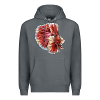 Rock Betta Fish Premium Hoodie - LillyAllenDesigns