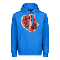 True Royal Betta Fish Premium Hoodie - LillyAllenDesigns