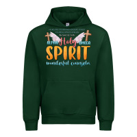Forest Green holy spirit wonderful counselor Urban Hoodie - MaliasSmallBusiness