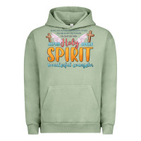 Pigment Oil Green holy spirit wonderful counselor Urban Hoodie - MaliasSmallBusiness