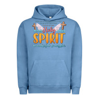 Pigment Pebble Blue holy spirit wonderful counselor Urban Hoodie - MaliasSmallBusiness