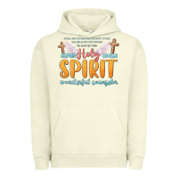 Pigment Pistachio holy spirit wonderful counselor Urban Hoodie - MaliasSmallBusiness