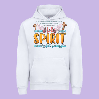 Holy Spirit Wonderful Counselor Urban Hoodie Designed By Maliassmallbusiness