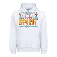 White holy spirit wonderful counselor Urban Hoodie - MaliasSmallBusiness
