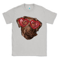 Moon Dust labrador retriever with love glass Classic Tee - RanaPortraitStore
