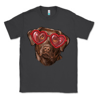 Smoke labrador retriever with love glass Classic Tee - RanaPortraitStore