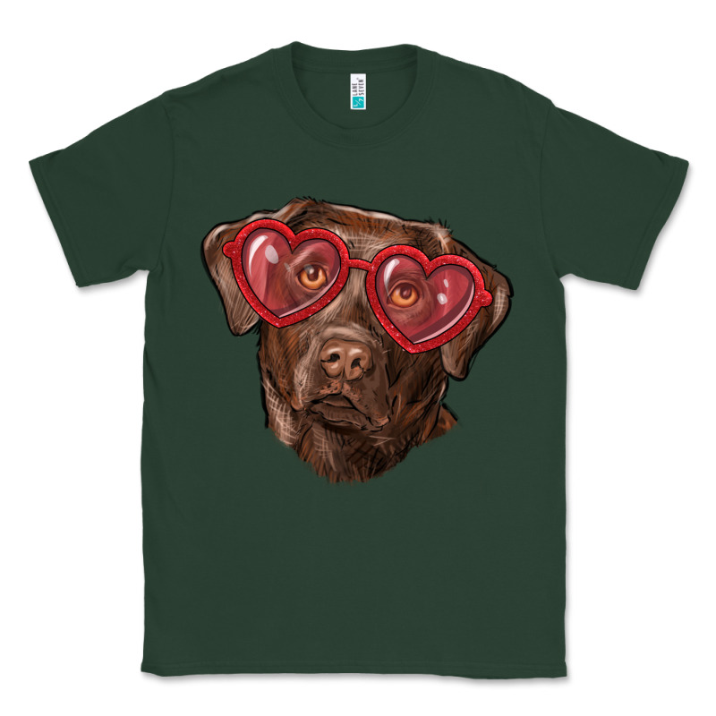 Labrador Retriever With Love Glass Classic Tee by RanaPortraitStore | Teevron