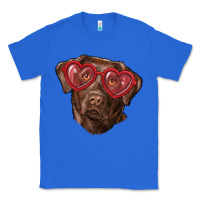 True Royal labrador retriever with love glass Classic Tee - RanaPortraitStore