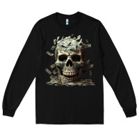Black bad money Long Sleeve Tee - Unal Design