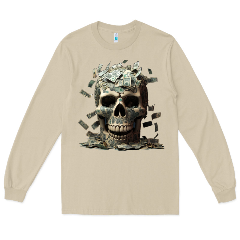Bad Money Long Sleeve Tee by Unal Design | Teevron