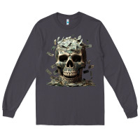 Smoke bad money Long Sleeve Tee - Unal Design