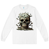 White bad money Long Sleeve Tee - Unal Design