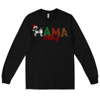 Black mama claus Long Sleeve Tee - BarkalooDesign