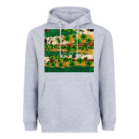 Heather Grey St. Patrick's Day leopard cowhide shamrock tumbler Heavyweight Hoodie - Neo Western