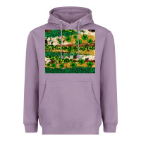 Lavender St. Patrick's Day leopard cowhide shamrock tumbler Heavyweight Hoodie - Neo Western