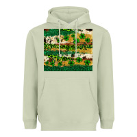 Matcha St. Patrick's Day leopard cowhide shamrock tumbler Heavyweight Hoodie - Neo Western