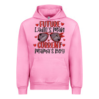 Fuchsia Pink future ladies man current mamas boy Urban Hoodie - MaliasSmallBusiness