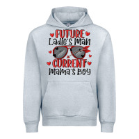 Heather Grey future ladies man current mamas boy Urban Hoodie - MaliasSmallBusiness
