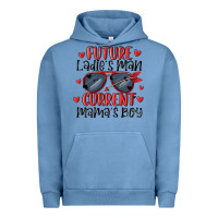 Pigment Pebble Blue future ladies man current mamas boy Urban Hoodie - MaliasSmallBusiness