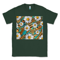 Leopard And Tiger Daisy Classic Tee | Teevron