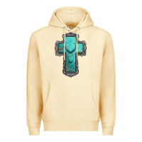 Pina Colada turquoise gemstone cross Premium Hoodie - Jasminsmagicworld