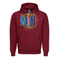 Burgundy mini Zipper Hoodie - texasbilliewilder