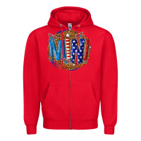 Red mini Zipper Hoodie - texasbilliewilder