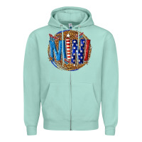 Seafoam mini Zipper Hoodie - texasbilliewilder