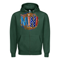 Sports Green mini Zipper Hoodie - texasbilliewilder