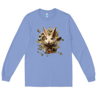 Colony Blue bad rabbit Long Sleeve Tee - Unal Design