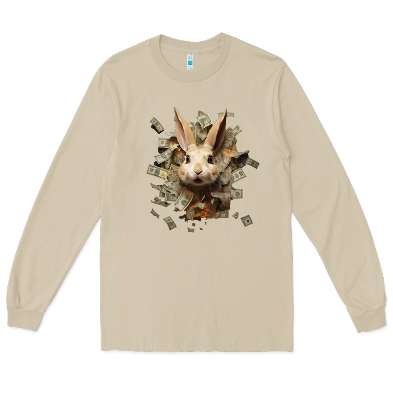 Bad Rabbit Long Sleeve Tee by Unal Design | Teevron