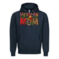 Navy mexican mom Zipper Hoodie - Zillion Design Studio