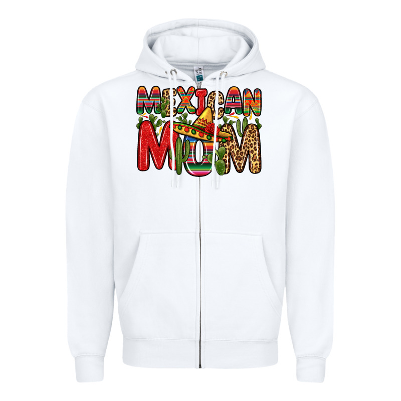 Mexican Mom Zipper Hoodie by Zillion Design Studio | Teevron
