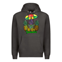 Smoke hello summer pineapples Premium Hoodie - RanaPortraitStore
