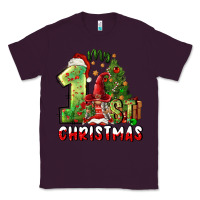 Plum first christmas Classic Tee - FaDigitalArtStudio