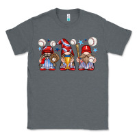Charcoal Heather baseball gnome Classic Tee - texasbilliewilder