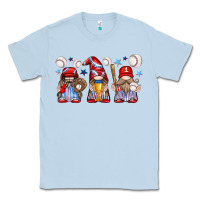 Dusty Blue baseball gnome Classic Tee - texasbilliewilder