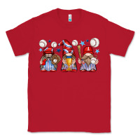 Red baseball gnome Classic Tee - texasbilliewilder