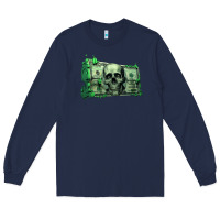 Navy money Long Sleeve Tee - Unal Design